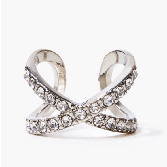 Cutout Rhinestone Ring - Picture 4 of 6